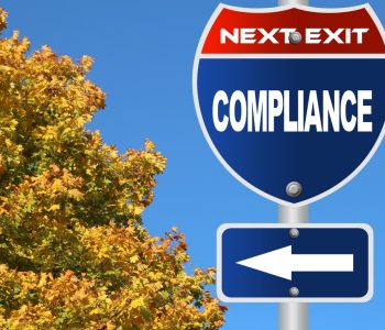 Compliance road sign